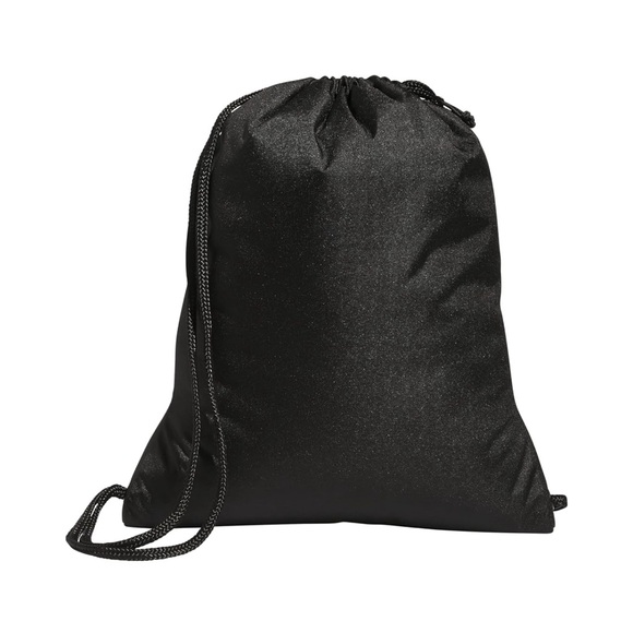 NWT adidas grey and black drawstring backpack - Picture 2 of 4